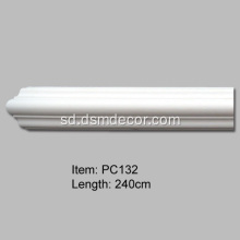 آرائشي Polyurethane تاج Moldings